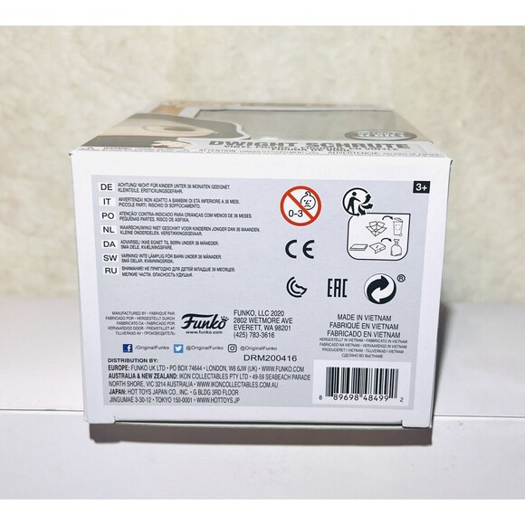 Funko Pop! The Office Dwight Schrute #1010 (Specialty Series) Vinyl W/Protector - Picture 7 of 7